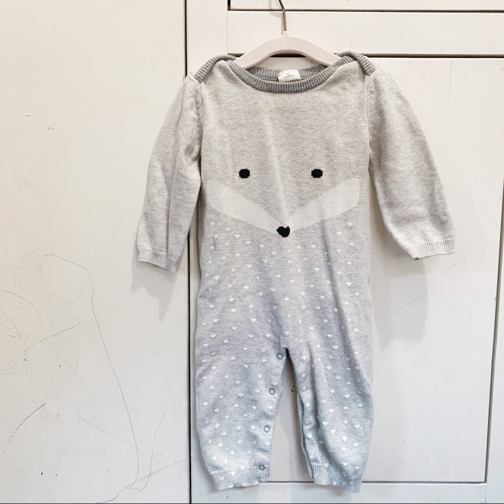 EGG BY SUSAN LAZAR FOX ONESIE